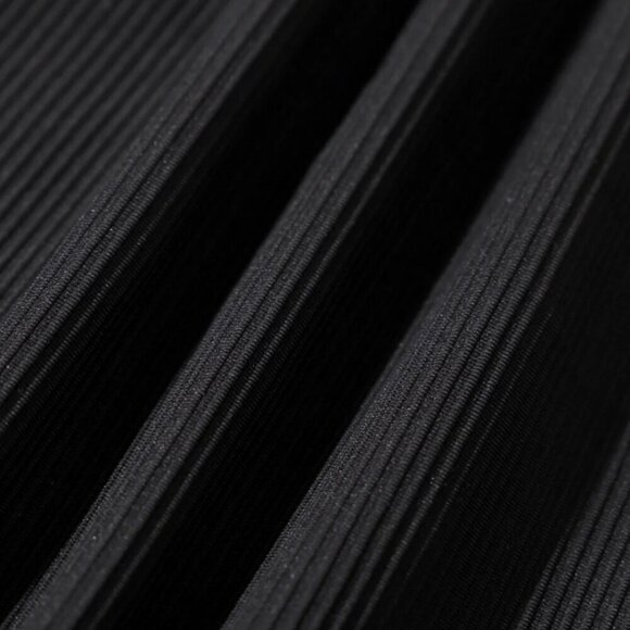 Berlook Black Ribbed Plus Size Bikini Bottom ONLY 56 - Picture 8 of 10